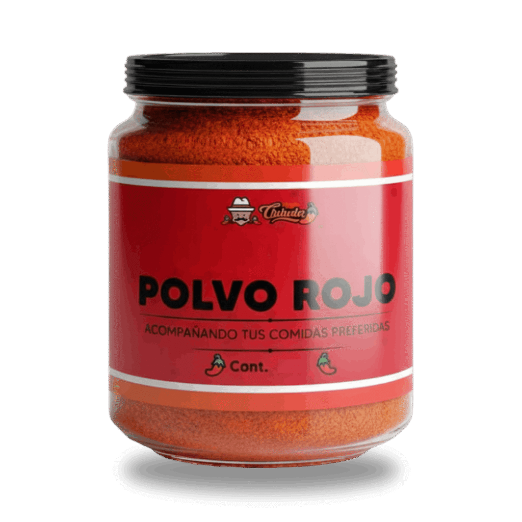 Polvo Rojo La Papa Chiluda cocina de Zamora Michoacan