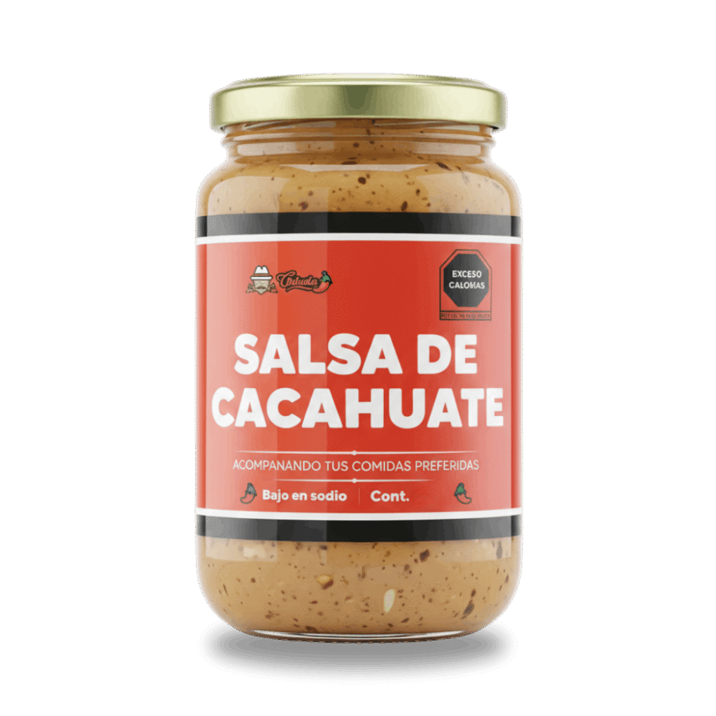 Salsa de Cacahuate La Papa Chiluda cocina de Zamora Michoacan
